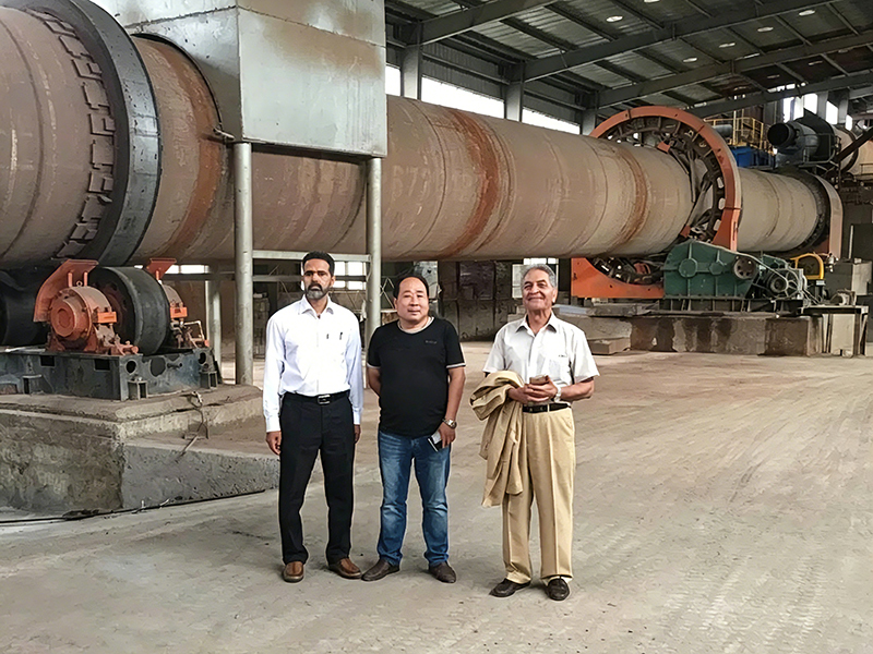 Ceramsite Proppant Rotary Kiln Project in Iran