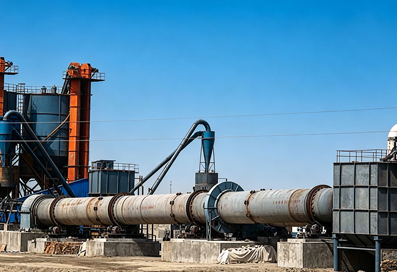 3x60m Environmentally Friendly Lime Rotary Kiln Production Line in Korla, Xinjia