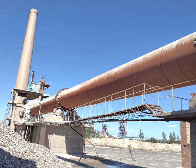 Φ 1.8×40m Lime Rotary Kiln – New Production Line Completed in Jiangxi