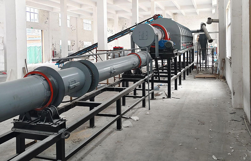 Φ 1×12m Electric-Heated Stainless Steel Rotary Kiln – Successful Trial Run in Qu