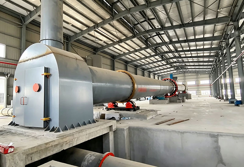 120 TPD Sludge Incineration Rotary Kiln – Now in Production in Jiujiang, Jiangxi
