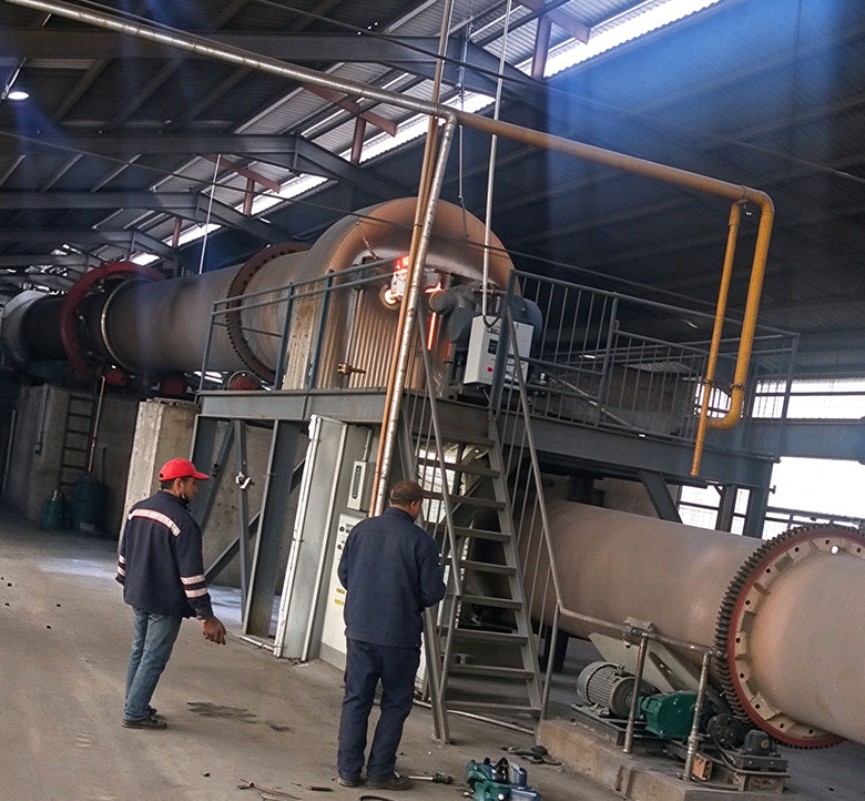 Molybdenum Ore Rotary Kiln – Running Well and Praised by Customer in Weishi, Kaifeng