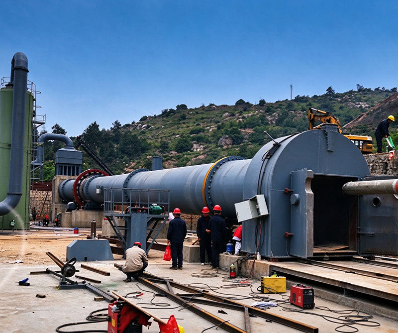 80 TPD Lime Rotary Kiln Project in Fumin County, Yunnan Province, China | Full Project Breakdown