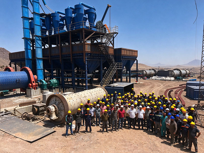 10,000 TPY Sponge Iron Rotary Kiln Line — Full Project Breakdown in Algeria