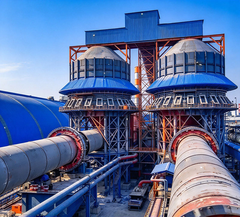800 TPD Lime Rotary Kiln Production Line Case Study in Shaanxi, China