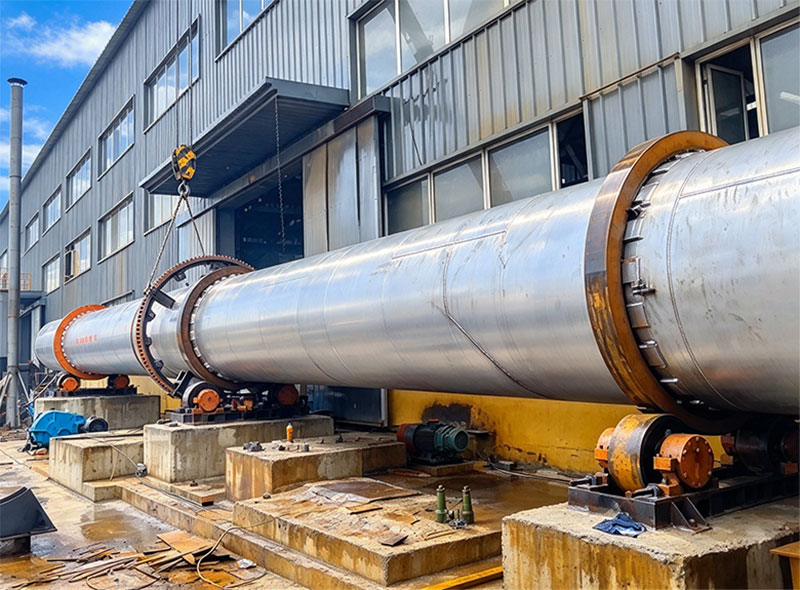 310S Stainless Steel Rotary Kiln for High-Chromium Alloy Calcination in Liaoning, China